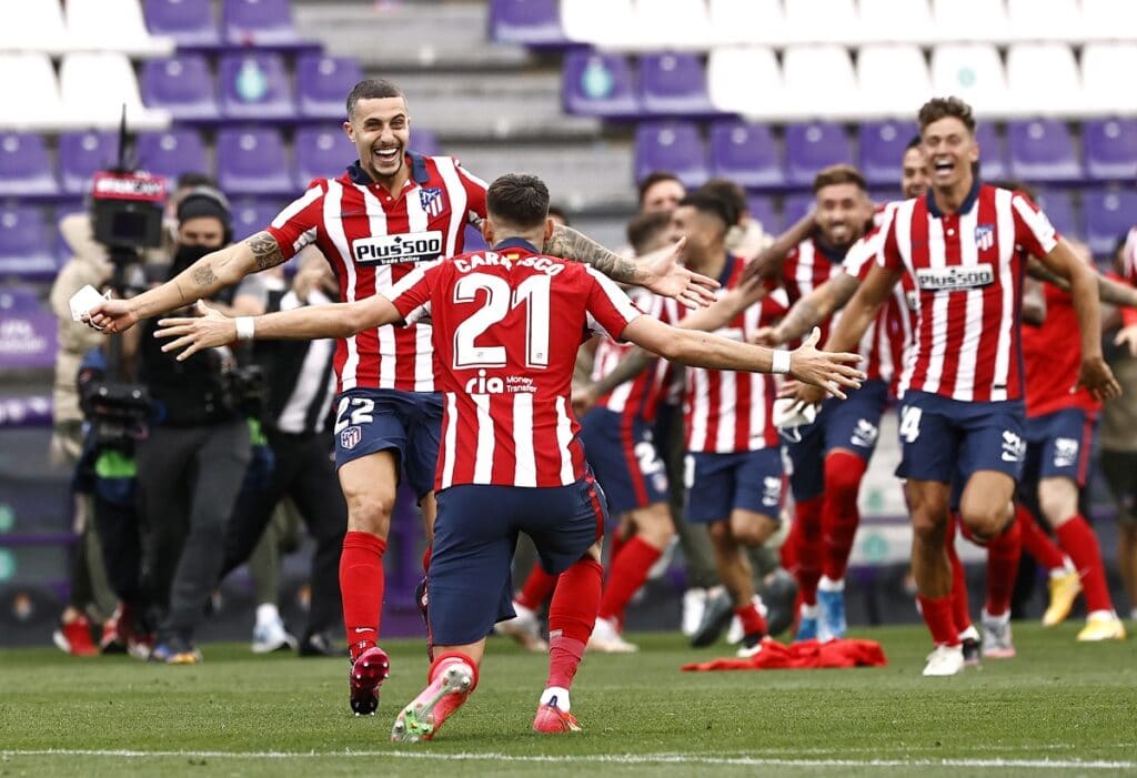 Atlético Madrid slaví titul