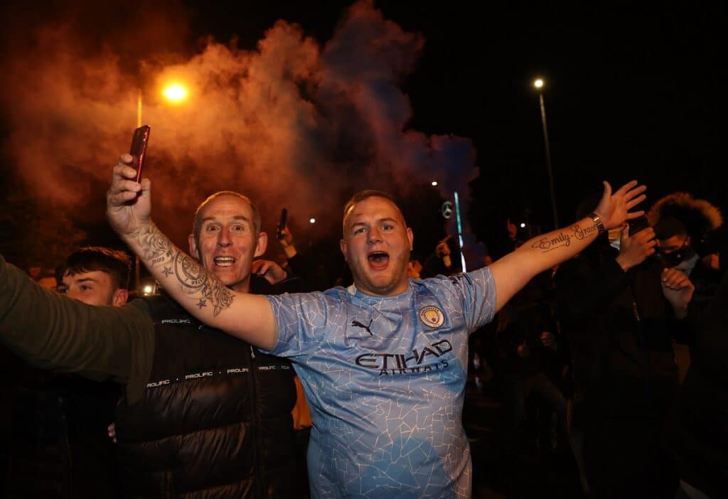 Fanoušci Manchesteru City