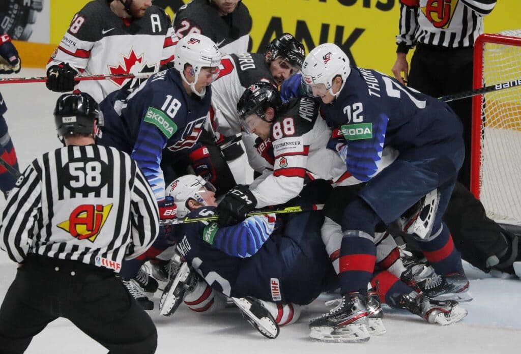 IIHF: USA vs. Kanada