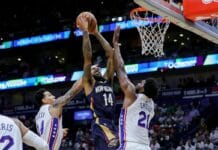 NBA: Pelicans vs. 76ers