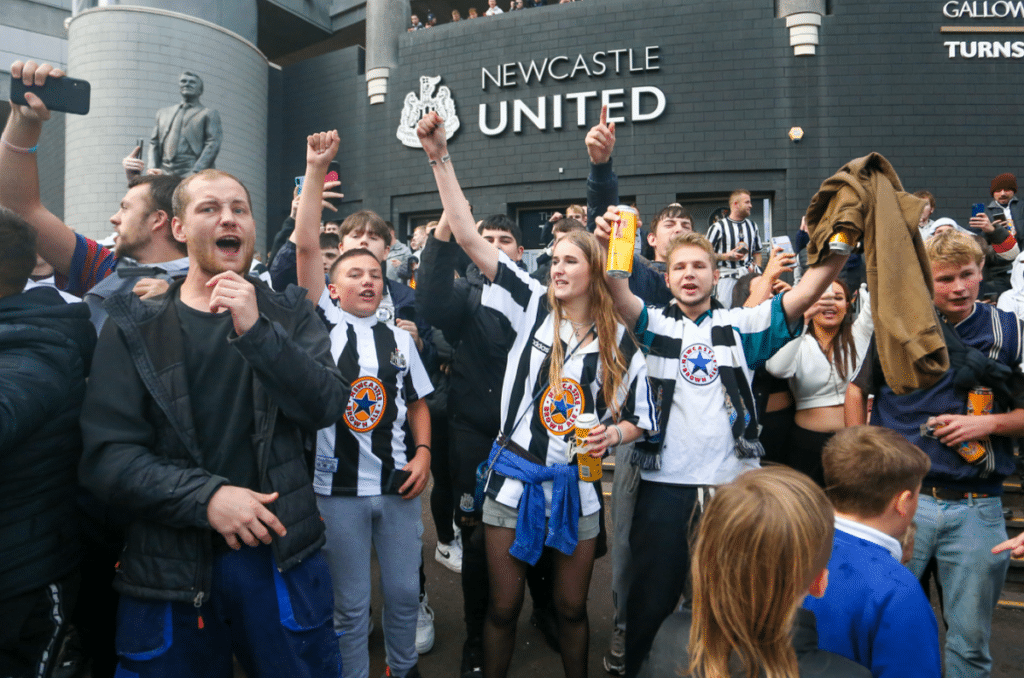 "Fans" Newcastlu