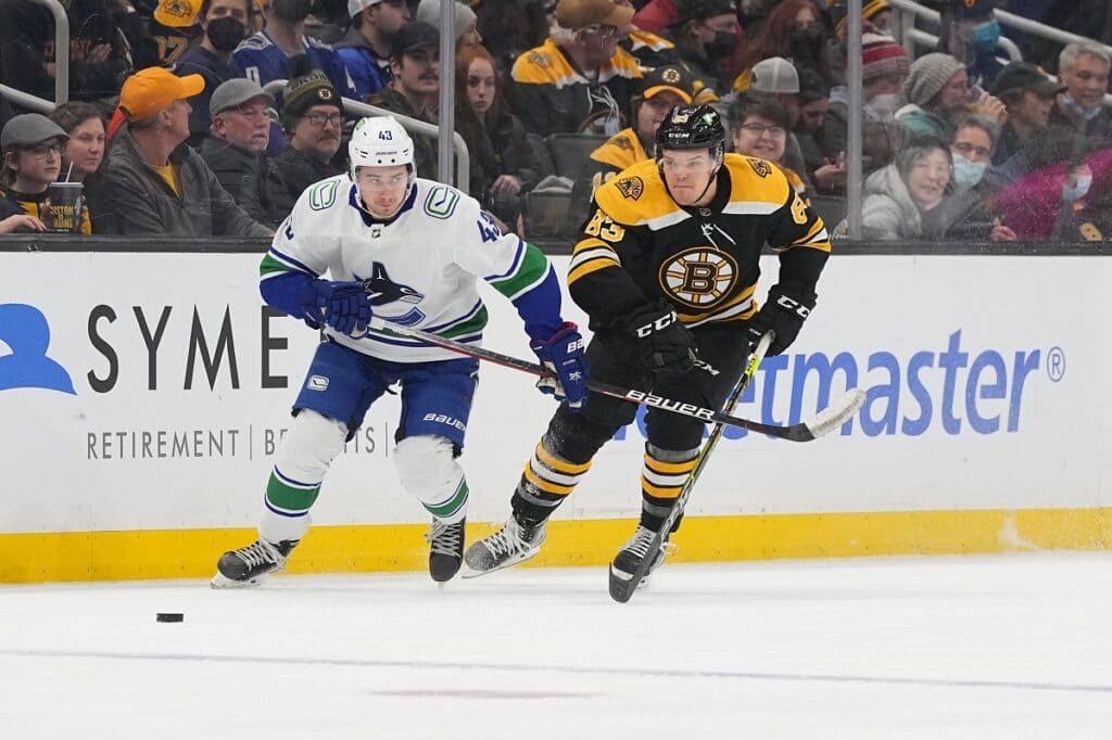 NHL: Bruins vs. Canucks