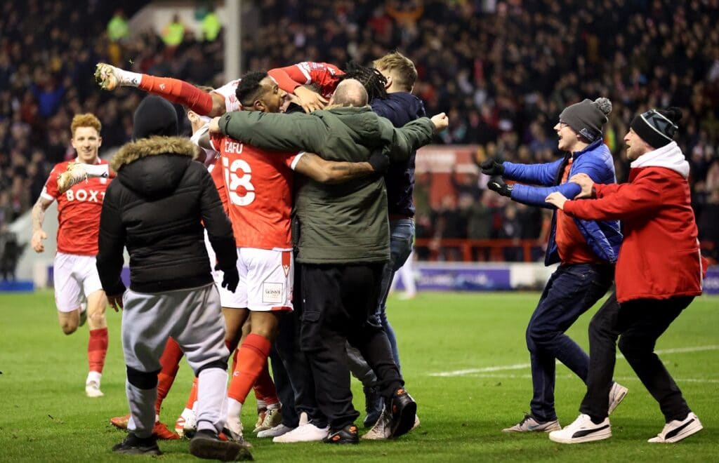 FA Cup - Nottingham vs. Arsenal