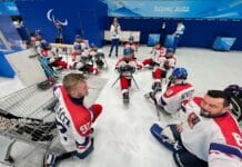 Čeští para hokejisté v Pekingu