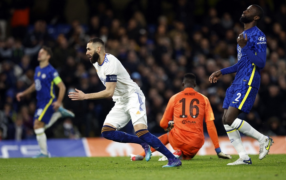 Benzema znovu řádil, hattrick nasázel i do sítě Chelsea. Bayern vyhořel na hřišti Villarrealu