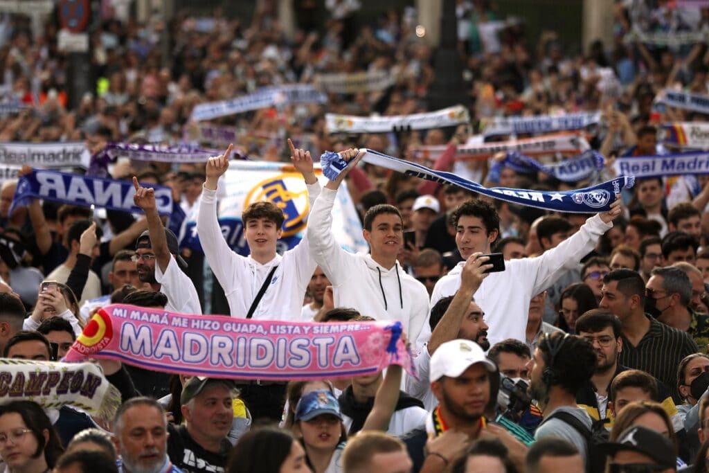 Real Madrid a oslavy titulu