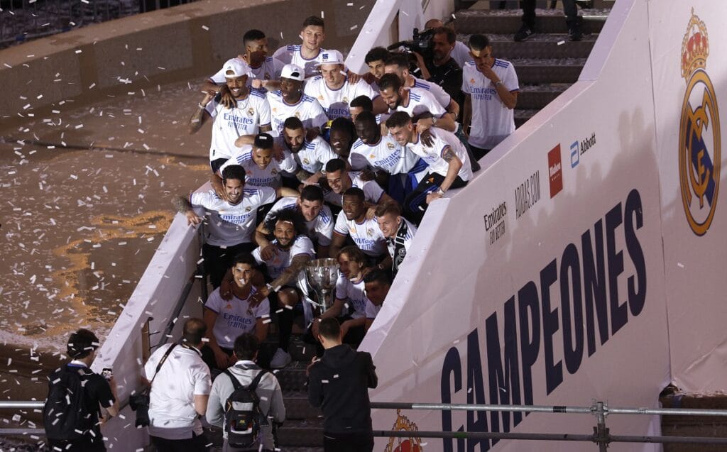 Real Madrid a oslavy titulu
