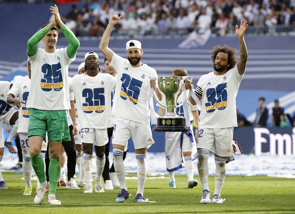 Real Madrid a oslavy titulu