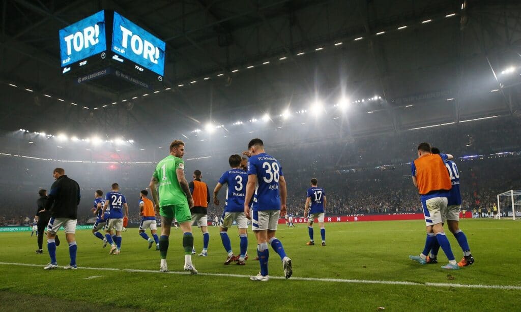 Schalke slaví postup do Bundesligy