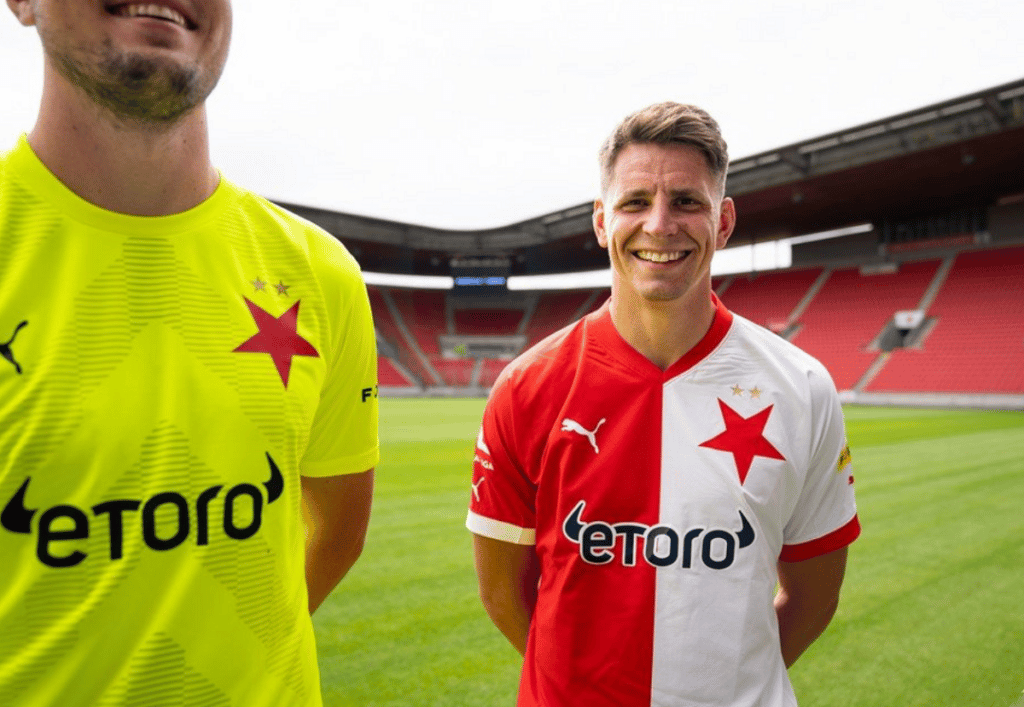 Slavia představila nové dresy