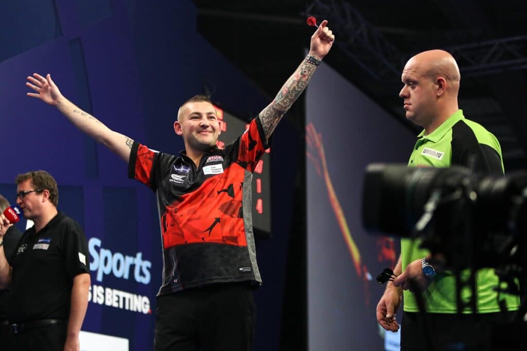 Nathan Aspinall vs Michael van Gerwen