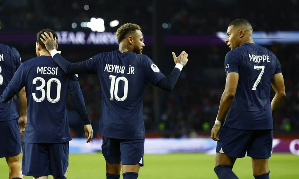 Hvězdné trio Paris Saint-Germain