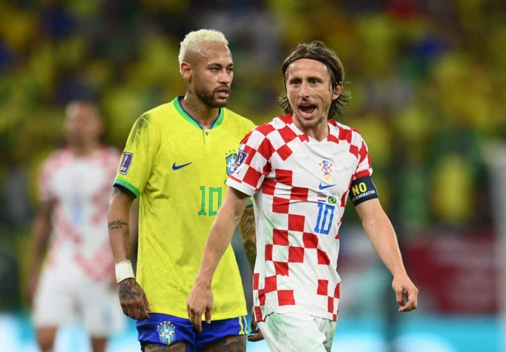 Neymar Jr a Modrič