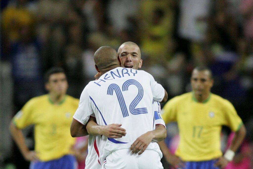 Thierry Henry a Zidane