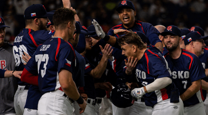 Jako sen. Češi na úvod World Baseball Classic porazili Čínu, pomohly 2 homeruny