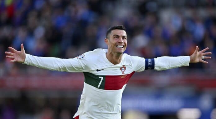 Ronaldo v knize rekordů! Jubilejní 200. zápas oslavil vítězným gólem