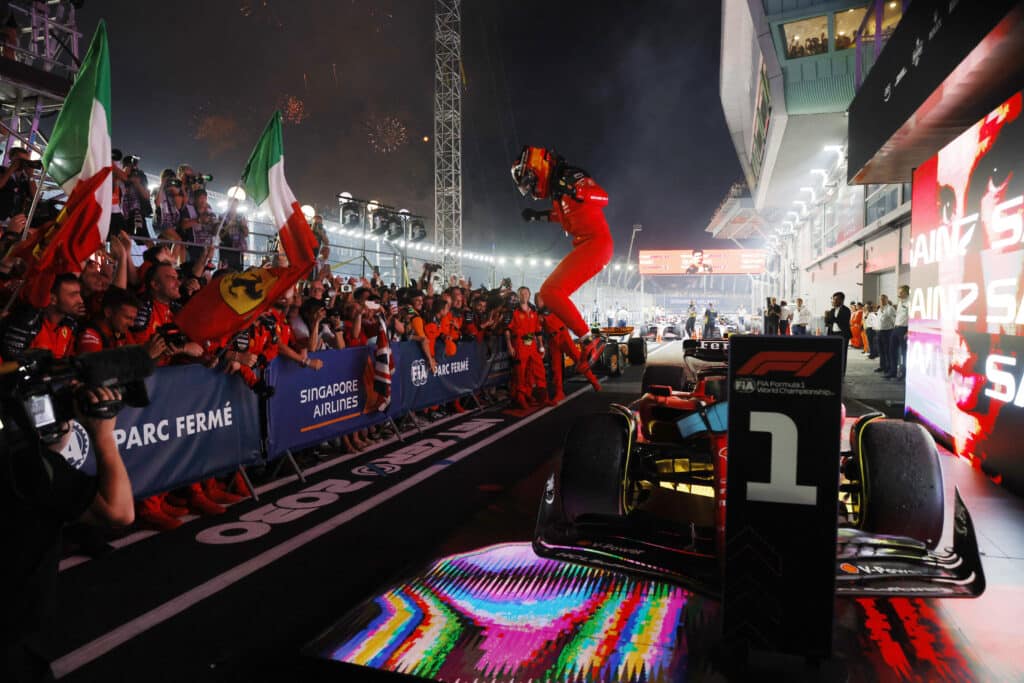 Carlos Sainz Singapur