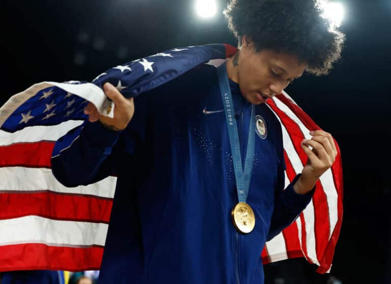 Brittney Griner: Po vězení v Rusku zlato na olympiádě